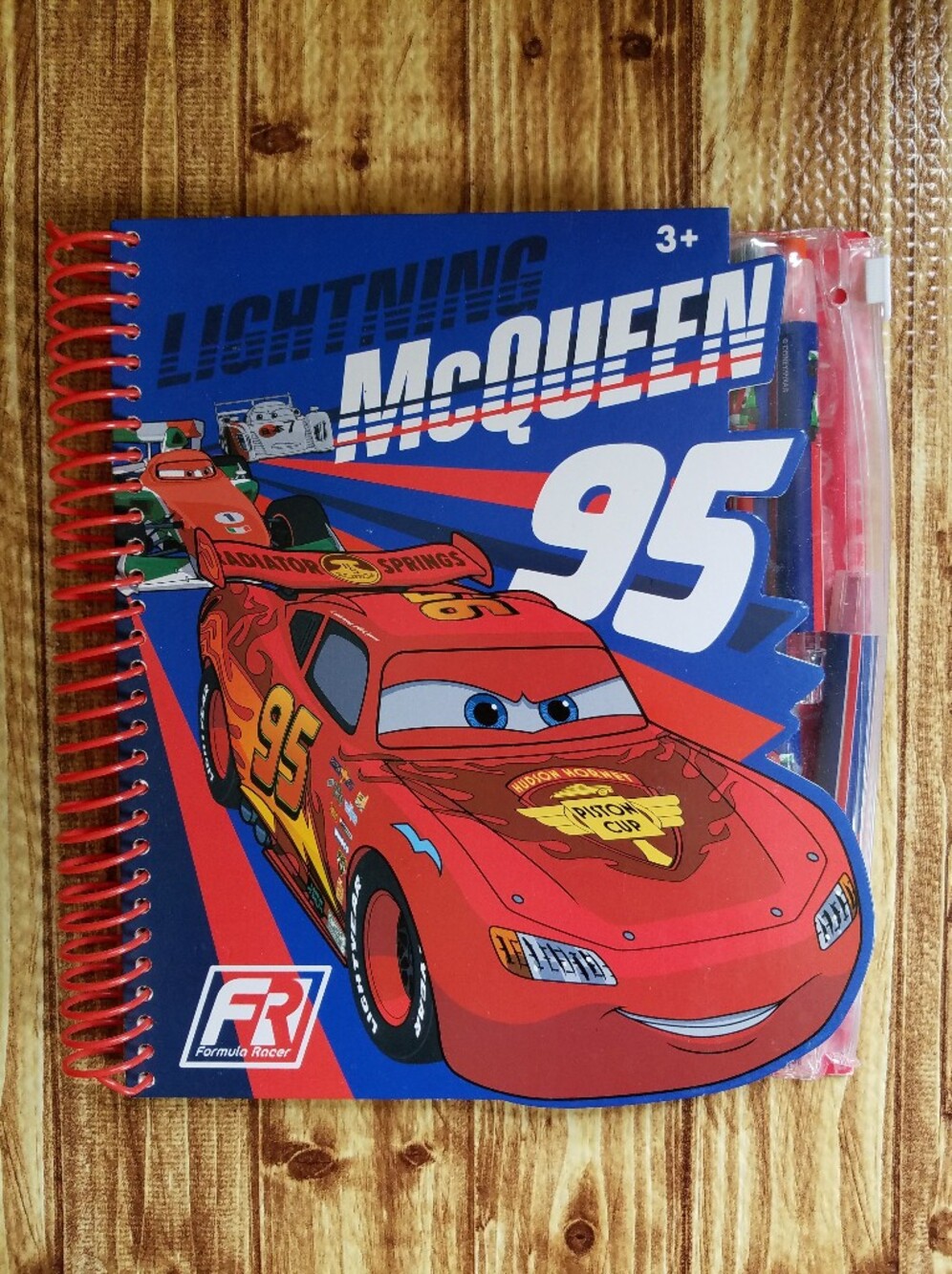 Disney Store Cars Lightning McQueen Coloring Book Set 2 Movie